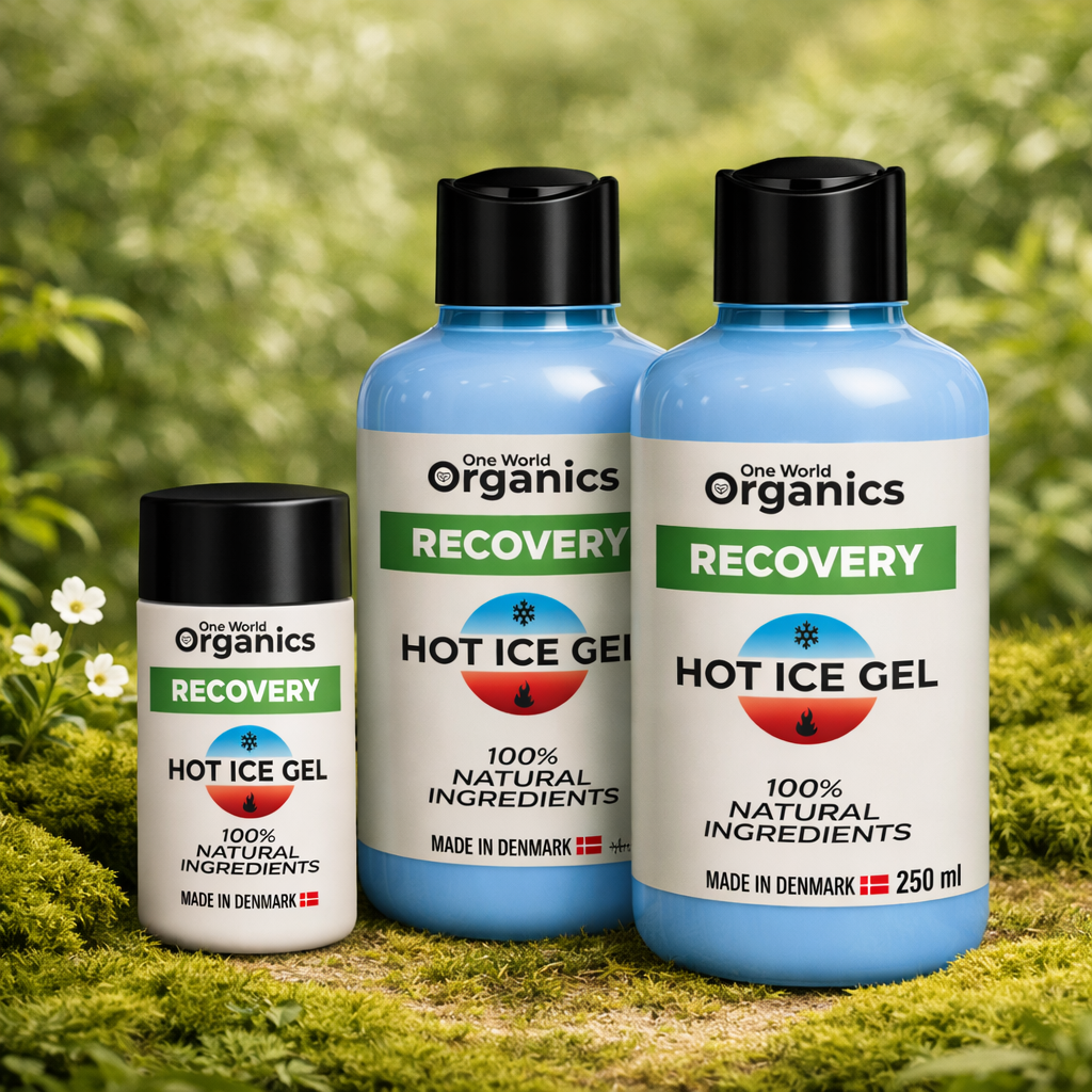 Recovery Hot Ice Gel Roll-on plus 250ml 2 pack
